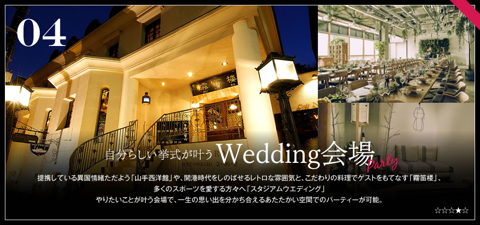 04.Wedding会場